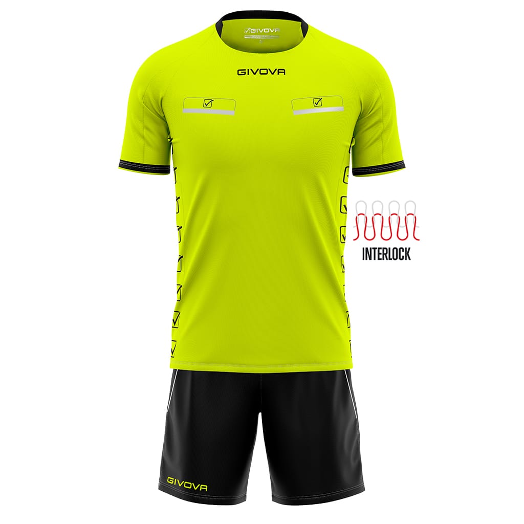 KIT REFEREE - GIALLO - Givova - SAITTA Shop
