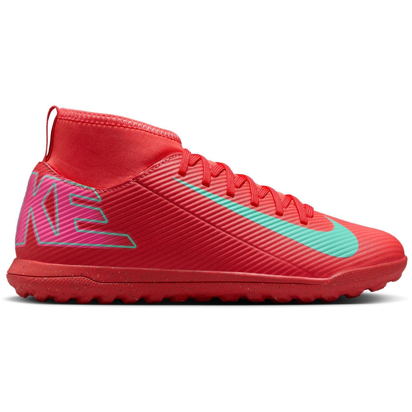 NIKE JUNIOR SUPERFLY 10 CLUB TF EMBER GLOW AURORA GREEN - Saitta Sport