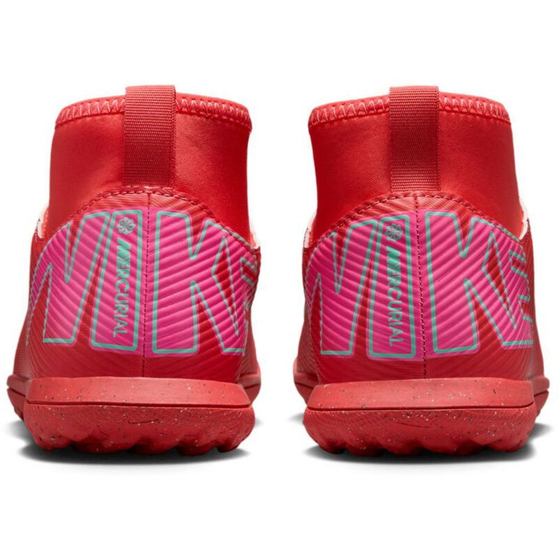 NIKE JUNIOR SUPERFLY 10 CLUB TF EMBER GLOW AURORA GREEN - Saitta Sport